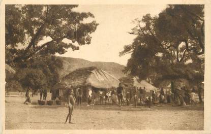 CPA BÉNIN "Tanguieta, vue du marché" / N° 137