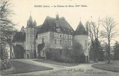 CPA FRANCE 36 "Diors, le chateau"