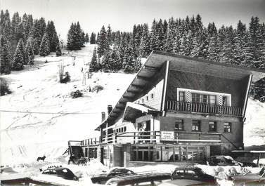 CPSM FRANCE 74 "Les Contamines Montjoie, l'auberge du Télé"