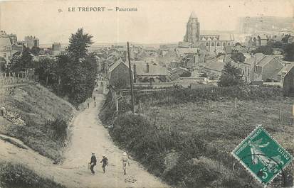 CPA FRANCE 76 "Le Tréport, panorama"