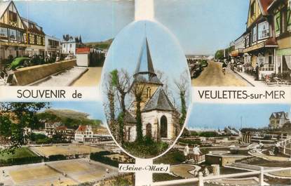 CPSM FRANCE 76 "Veulettes sur Mer "
