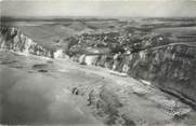 76 Seine Maritime CPSM FRANCE 76 "Berneval sur Mer, la plage et la Valleuse"