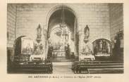 37 Indre Et Loire CPA FRANCE 37 "Artannes, intérieur de l'Eglise"
