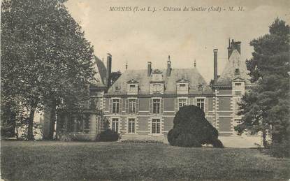 CPA FRANCE 37 "Mosnes, Chateau du Sentier"