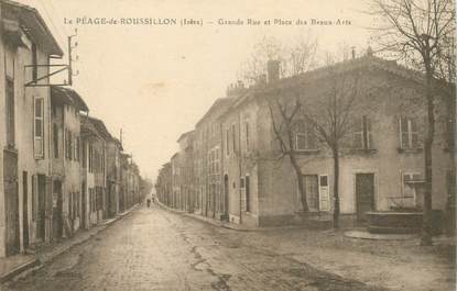 CPA FRANCE 38 "Le Péage du Roussillon, la grande rue"