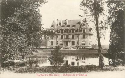 CPA FRANCE 60 "Nanteuil le Haudoin, château de Droizelles"