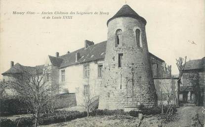 CPA FRANCE 60 "Mouy, ancien château des Seigneurs de Mouy"