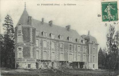 CPA FRANCE 60 "Fosseuse, le château"