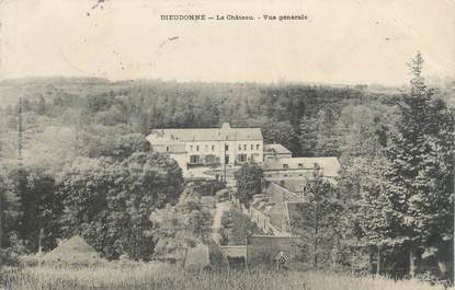 CPA FRANCE 60 "Dieudonné, le château"