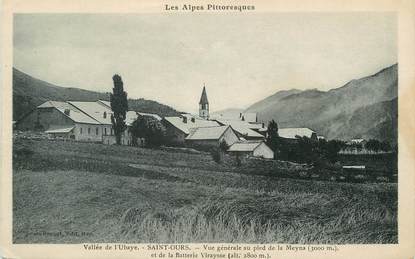 / CPA FRANCE 04 "Saint Ours, vallée de l'Ubaye, Saint Ours"