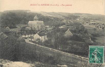 CPA FRANCE 91 " Boissy la Rivière "