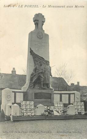 CPA FRANCE 62 "Le Portel, le monument aux morts"