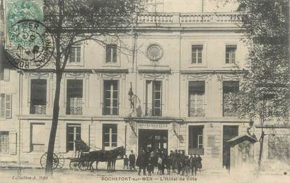 CPA FRANCE 17 " Rochefort sur Mer, l'hôtel de ville "