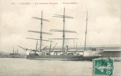 CPA FRANCE 62 "Calais, bateau"