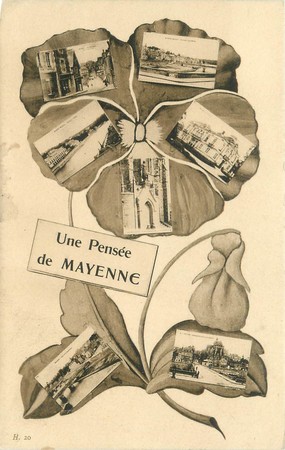 CPA FRANCE 53 " Mayenne "