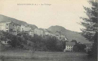 / CPA FRANCE 04 "Beauvezer, le village"