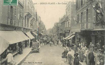 CPA FRANCE 62 "Berck Plage, rue Carnot"