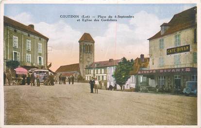 CPA FRANCE 46 " Gourdon, place du 4 septembre "