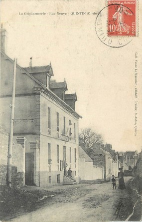 CPA FRANCE 22 " Quintin, rue neuve "