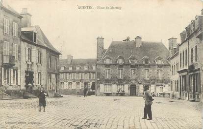 CPA FRANCE 22 " Quintin, place du Martray "