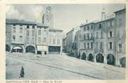 30 Gard CPA FRANCE 30 " Bagnols sur Cèze , place du marché "