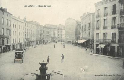 CPA FRANCE 30 " Le Vigan, place du Quai "