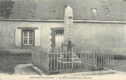 CPA FRANCE 28 " Happonvilliers, monument aux morts "