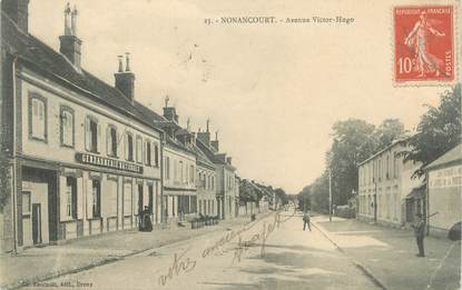 CPA FRANCE 27 " Nonancourt, avenue Victor Hugo "/ GENDARMERIE