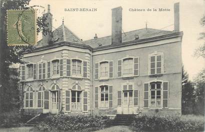 CPA FRANCE 71 "Saint Bérain, Chateau de la Motte"