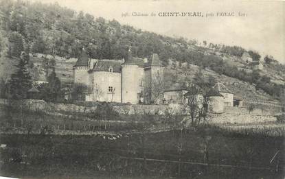 CPA FRANCE 46 " château du Ceint d'Eau "