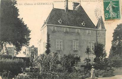 CPA FRANCE 71 "Chateau de Germolles"