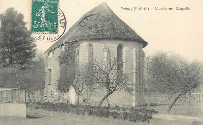 CPA FRANCE 78 "Poigny, l'ancienne chapelle"