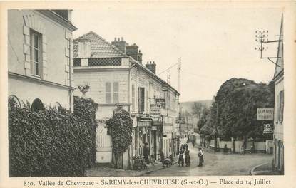 CPA FRANCE 78 "Saint Rémy Les Chevreuse, place du 14 Juillet"