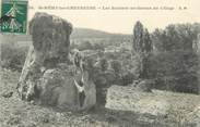 78 Yveline CPA FRANCE 78 "Saint Rémy Les Chevreuse, les rochers au dessus du village"