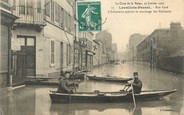 92 Haut De Seine / CPA FRANCE  92 "Levallois Perret" / INONDATION 1910