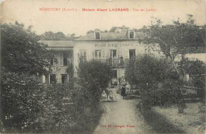 CPA FRANCE 78 "Méricourt, maison Albert Laurans, vue des jardins"