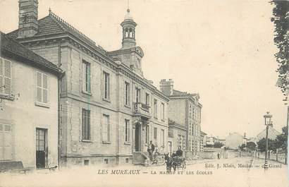 CPA FRANCE 78 "Les Mureaux, la mairie et les écoles"