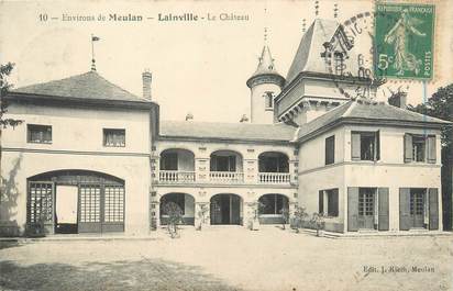CPA FRANCE 78 "Lainville, le château"