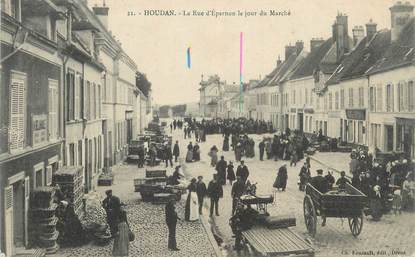 CPA FRANCE 78 "Houdan, la rue d'Epernon"