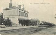 78 Yveline CPA FRANCE 78 "Gare de Garancières, la queue"