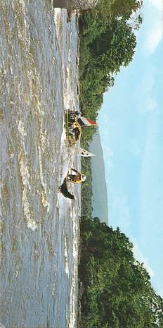 CPSM PANORAMIQUE GUYANE "Haut Maroni"