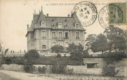 CPA FRANCE 78 "Conflans Sainte Honorine, château des terrasses"