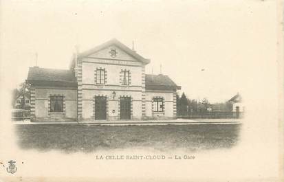 CPA FRANCE 78 "La Celle Saint Cloud, la gare"