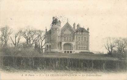 CPA FRANCE 78 "La Celle Saint Cloud, le château Blanc"
