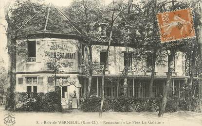 CPA FRANCE 78 "Bois de Verneuil, restaurant Le Père La Galette"
