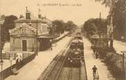 78 Yveline CPA FRANCE 78 "Le Vésinet, la gare" / TRAIN