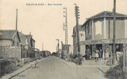 CPA FRANCE 78 "Velizy Le Clos, rue Lavoisier"