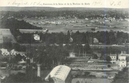 CPA FRANCE 78 "Marly, panorama de la Seine et de la machine"