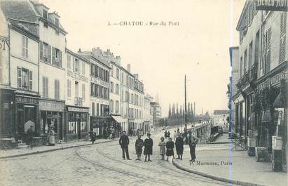 CPA FRANCE 78 "Chatou, rue du pont"