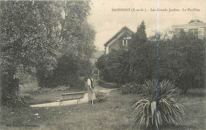 CPA FRANCE 78 "Bazemont, les grands jardins, le pavillon"